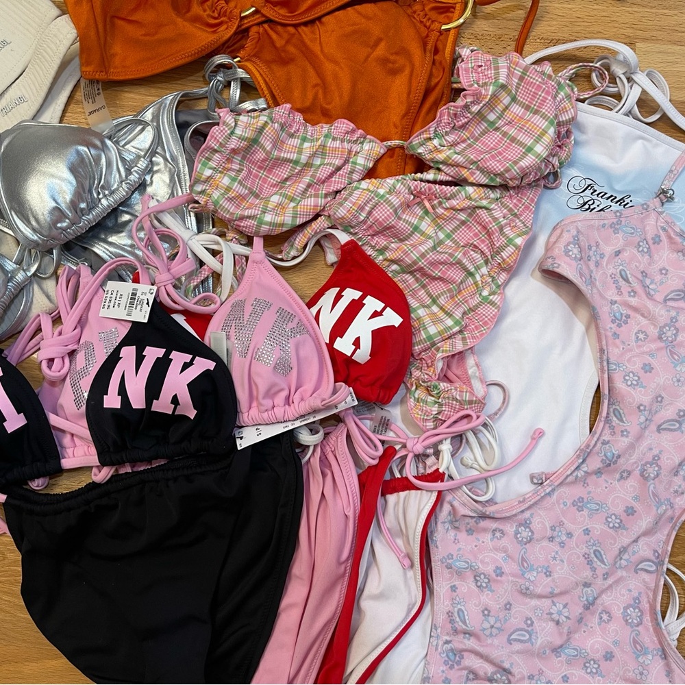 Lot of women’s swimwear